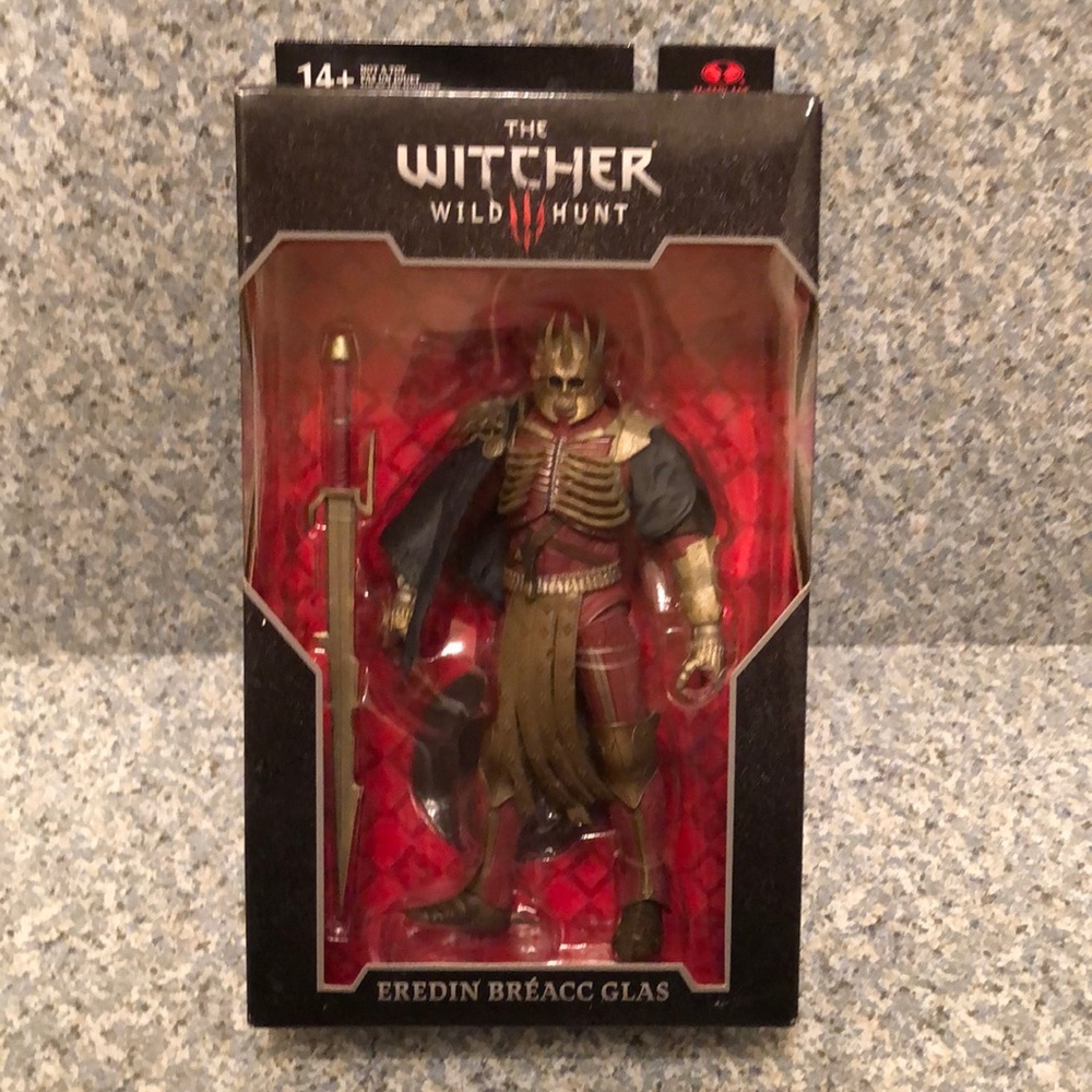 The Witcher Wild Hunt Ederin Breacc Glas Action Figure!!!! Collectible!!! NEW!!!